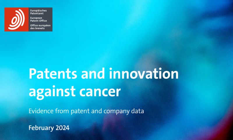 Report dell’EPO sui brevetti per lotta al cancro 