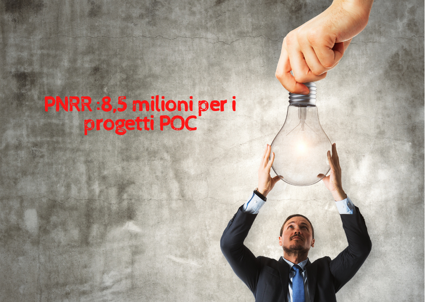 PNRR- Bando di 8,5 milioni per i progetti POC di valorizzazione dei brevetti 